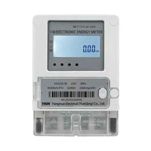 Single-Phase Electronic Energy Meter(With 485 Communication, Power On And Off)