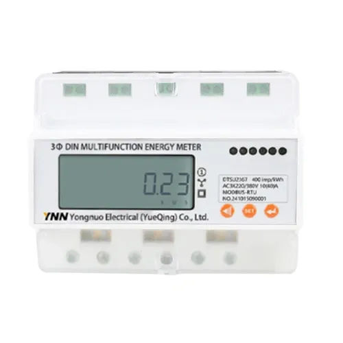 Three-Phase Din Rail-type Payment-Control Energy Meter 4G